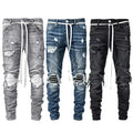 Y2K Loose Fit Scimitar Jeans - Vintage Stonewash